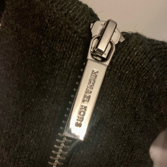 Michael Kors Charcoal Sweater Dress - Picture 5 of 6